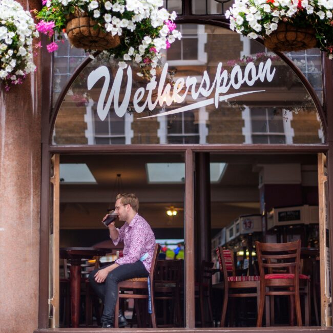 Wetherspoon toasts record sales