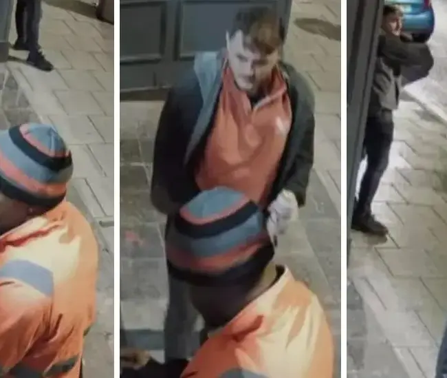 Men in CCTV sought after cafe door handle theft