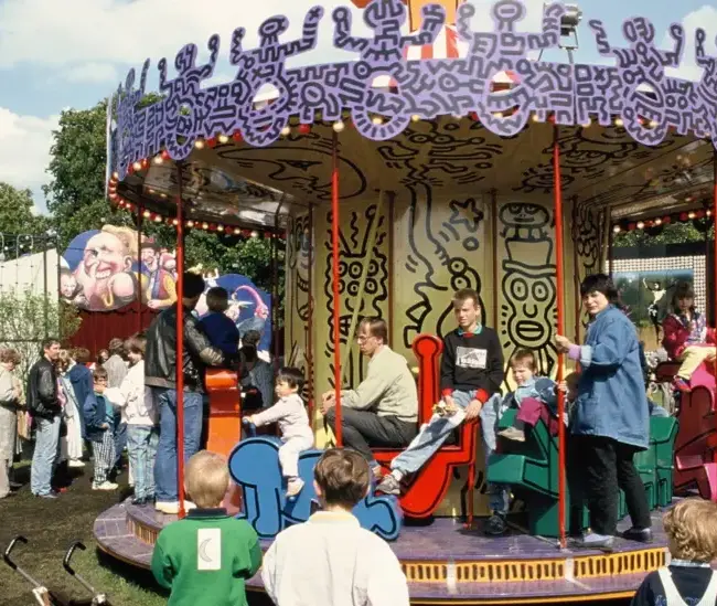 44 crates - lost for decades - were unsealed. Inside was a fair dreamed up by art legends