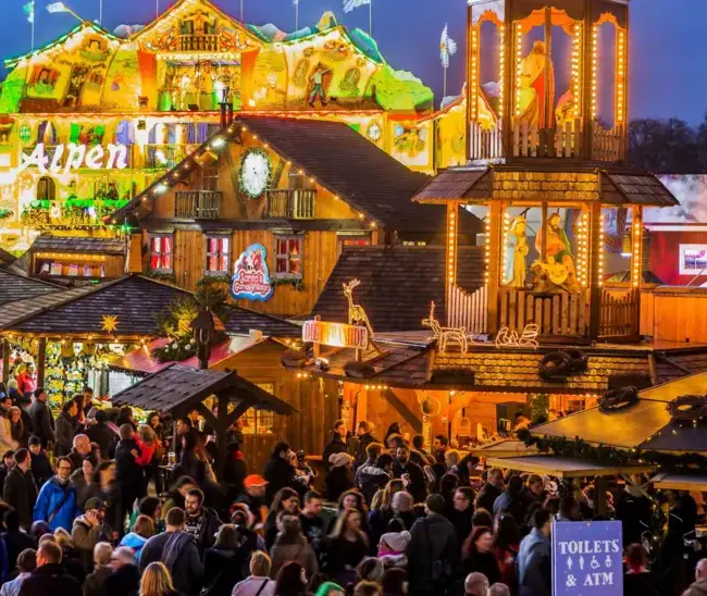 Man 'attacked with alkali' at Winter Wonderland