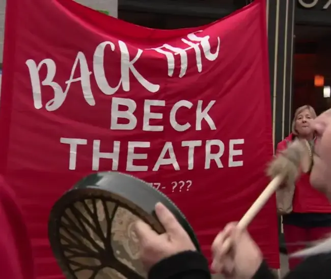 Protesters vow to fight council theatre closure