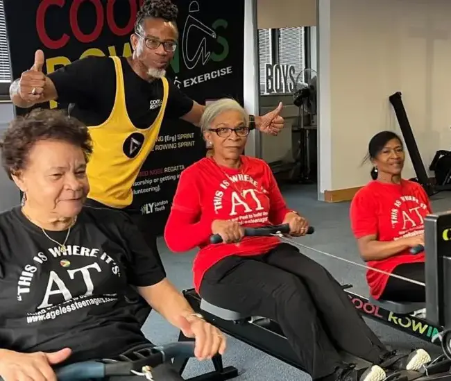 For 77-year-old Colin Brien, who lives in Dagenham, the prospect of heading to the championships “is a bit daunting, but I reckon I'll do alright”. “Apparently our age group is a minority,” he jokes. “It was just a bit of fun at first, and then I thought, 'I don't mind this',” Colin adds. “Each week I've done better, now I want to beat the person next to me." The rowing competition is part of the UK's biggest fitness festival, FitFest, where over 2,000 rowers and fitness enthusiasts will compete across a series of disciplines and age categories at the NEC.